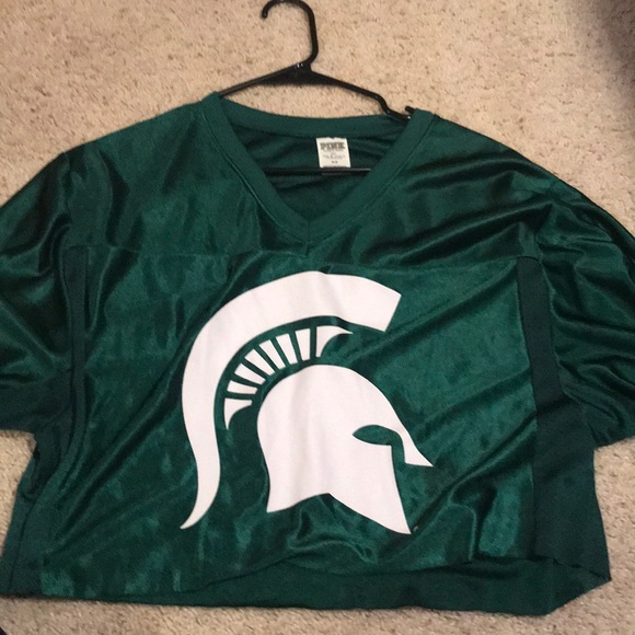 PINK Victoria's Secret Tops - MSU jersey from PINK